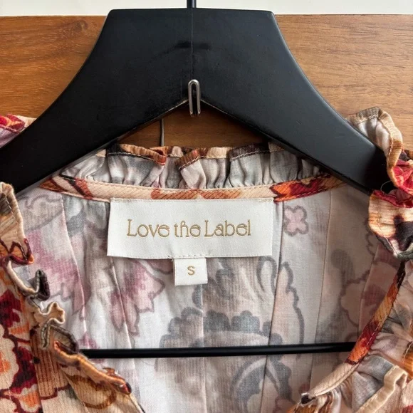 Love The Label Tallulah Blouse, Size S - Picture 8 of 16